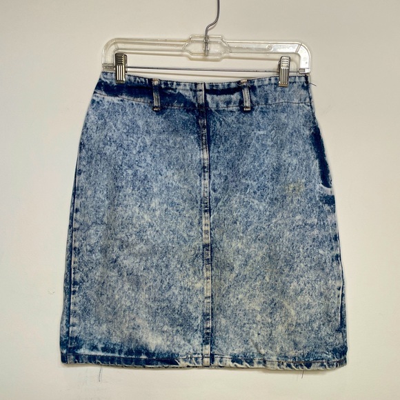 Limited Express Dresses & Skirts - Vintage Limited Express Denim Mini Skirt Acid Wash Size M